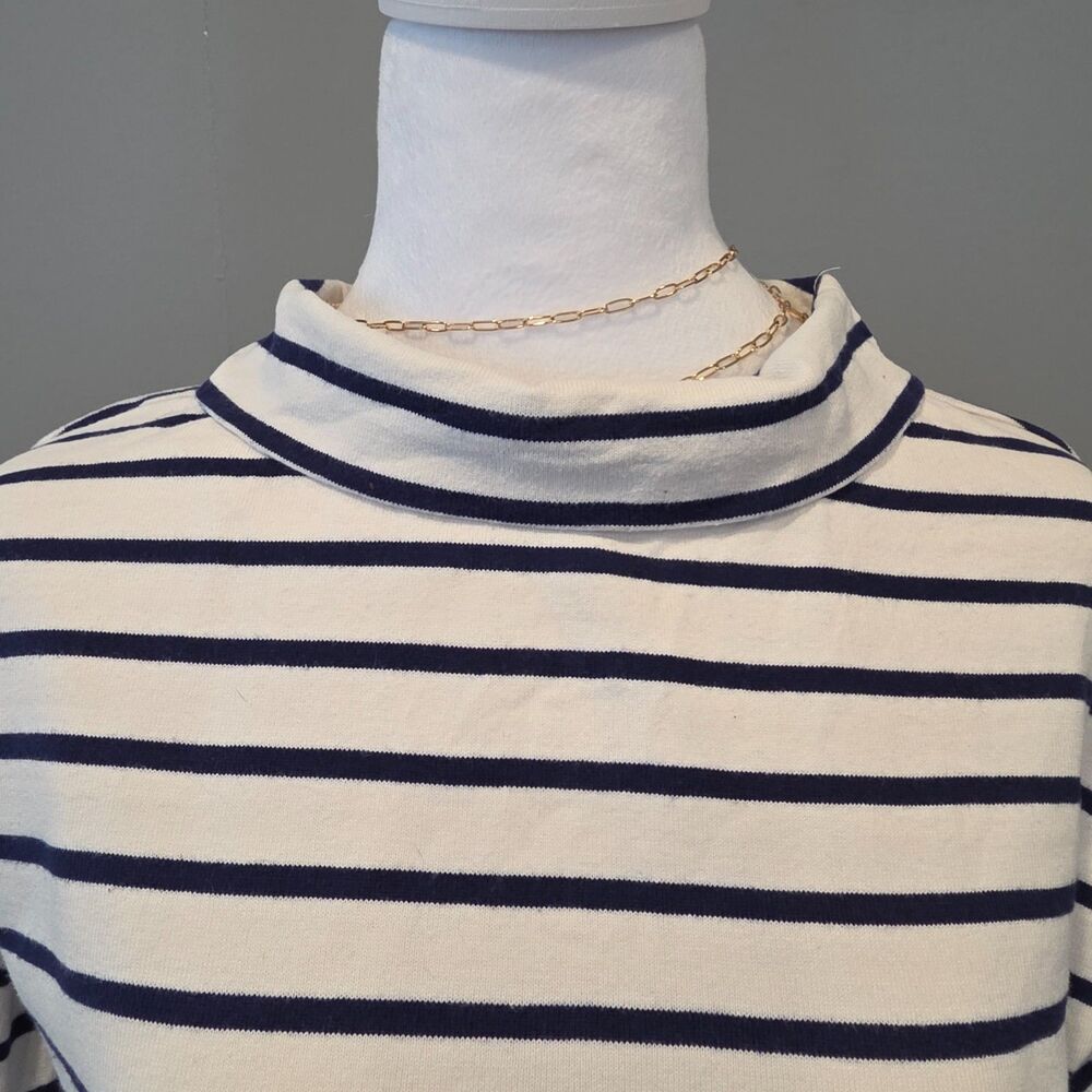 Vineyard Vines Striped Cotton Dress. M. Fisherman Nautical Coastal Scandi Preppy - Picture 3 of 10